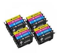 UQXJK Compatible avec Les Cartouches d'encre 4PK 603XL XP-2100 XP-2105 XP-3100 XP-3105 XP-4100 XP-4105 T603xl(4SET)