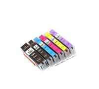 UQXJK Compatible avec Les Cartouches d'encre 6X PGI-580 CLI-581 TR7550 TR8550 TS6150 TS6151 Compatible avec imprimantes(Refill Ink)