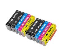 UQXJK Compatible avec Les Cartouches d'encre PGI-480 CLI-481 XL TR7540 TR8540 TS6140 TS8140 TS9140.(2 Sets)