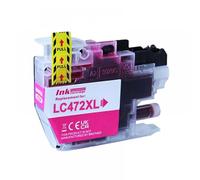 UQXJK Compatible LC472xl LC472 472xl Cartouche à Encre Compatible avec Une Utilisation avec MFC-J2340DW MFC-J3540DW MFC-J3940DW(Magenta)
