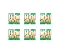 UQXJK Ensemble de puces à Cartouche d'encre Compatible 1/2/3/4/5 Compatible avec Frontier-S DX-100 Fuji DX100 Imprimer T7811-T7816 Chips jetables(T7811-7816 Chip 1Set)