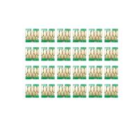 UQXJK Ensemble de puces à Cartouche d'encre Compatible 1/2/3/4/5 Compatible avec Frontier-S DX-100 Fuji DX100 Imprimer T7811-T7816 Chips jetables(T7811-7816 Chip 4Set)