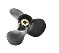 UQXJK Hélice de Moteur de Bateau 11 1/8X13, Compatible avec Moteurs Hors-Bord 25 30 35 40 45 50 55 60 70, Accessoires compatibles avec Dents cannelées 3 13