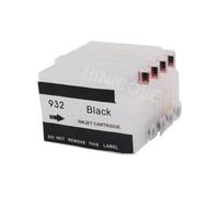 UQXJK Hinicole Compatible avec la Cartouche d'encre 932 XL Officejet 6100 6600 6700 7110 7610 7612 Cartouche de Recharge