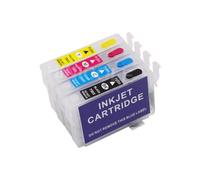 UQXJK Hinicole Compatible avec Le Jeu de Cartouches d'encre 4 pièces 603xl T603 E603 à Utiliser avec Les imprimantes XP2100 XP2105 XP3100 WF2830 XP4100 XP4105