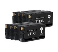 UQXJK HINICOLE - Lot de 2 Cartouches d'encre compatibles avec DesignJet T120 T520 Compatible avec 711XL 711 XL