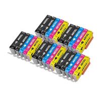 UQXJK Hinicole - Lot de 5 Cartouches d'encre avec Puce, compatibles avec Les imprimantes TS704 TS6140 TS6240 TS6340 TR7540 TR8540(5 Sets)