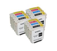 UQXJK Kit de Remplacement de Cartouches d'encre compatibles 940 XL, Compatible avec Les imprimantes HP940 Officejet Pro 8000 8500 8500A