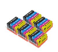 UQXJK Kit de Remplacement de Cartouches d'encre compatibles avec Les imprimantes HP364 XL, y Compris Photosmart 7510 7515 7520 B209a B209c B210a B210c B210d(5SET)