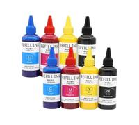 UQXJK Kits de Recharge à l'encre Compatible avec imprimantes(2set 4color Dye Ink)