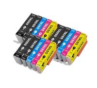 UQXJK Paquet de 15 Cartouches d'encre compatibles avec Les imprimantes PGI-550 CLI-551 MG7150 MG7550 IP7250 MX925