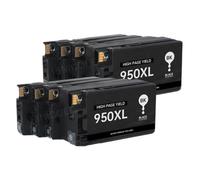 UQXJK Paquet de 8 Cartouches d'encre compatibles avec Les imprimantes 950 951 XL Officejet Pro 8100 8610 8620 8630 8600 Plus