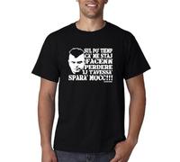UR ANMEI GISE T-Shirt Frase gomorra Serie Sol po tiemp Taglieblack XL