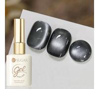 UR SUGAR Cat Magnetic Eye Vernis à ongles gel UV 15 ml CatEye Aimant Noir Cristal Jelly Gel Vernis à ongles Gel Nail Polish Silver Holographique yeux de chat pour nail art manucure salon