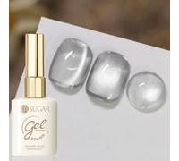 UR SUGAR Cat Magnetic Eye Vernis à ongles gel UV 15 ml CatEye magnétique gris cristal gel gel gel vernis à ongles gel vernis à ongles argent holographique yeux de chat pour nail art manucure salon