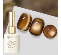 UR SUGAR Cat Magnetic Eye Vernis à ongles gel UV 15 ml CatEye magnétique marron cristal gel gel gel vernis à ongles gel vernis à ongles argent holographique yeux de chat pour nail art manucure salon