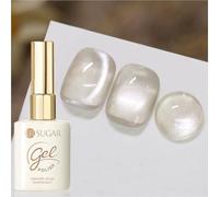 UR SUGAR Cat Magnetic Eye Vernis à ongles gel UV 15 ml CatEye magnétique marron doré cristal Jelly Glitter Gel Nail Polish Silver holographique yeux de chat pour nail art manucure salon