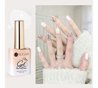 UR SUGAR Vernis Semi Permanent Blanc, 15 ml Vernis à Ongles Gel blanc French Manucure U V LED Semi Permanent Infusion, laque Vernis à ongles Design Salon