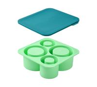 UR URLIFEHALL 1 bac à glaçons en silicone pour tasses Stanley en forme de colonne, moules à glaçons avec couvercle pour refroidir cocktails, whisky, boissons, café