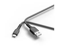 uRage Câble USB Uflex – fiche USB-A à fiche USB-C, maille, 2,20 m, noir