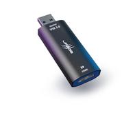 uRage Carte de Capture Audio Vidéo 4K (Adaptateur HDMI vers USB-A ou USB-C, Clé de Capture vidéo, Carte Portable Plug & Play Capture pour Streaming vidéo en Direct) Noir