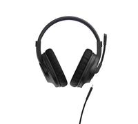 uRage Casque Micro Gaming (Casque Over-Ear Gamer, certifié DTS X, Micro Flip to Mute, Cable Jack Uflex Amovible, Casque de Jeu Micro Multi-Plateformes PC/PS/Xbox/Nintendo Switch) Noir