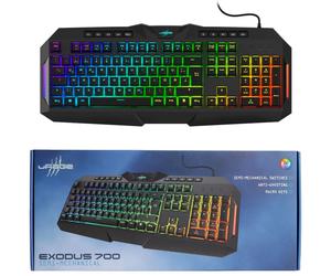 uRage Gaming Keyboard Semi-Mécanique RGB LED Clavier Mécanique Layout DE