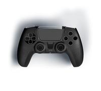 Enveloppe de protection grip pour manette PlayStation 5, noire
