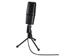 uRage Microphone de jeu "uRage MIC xStr3am Revolution" (Microphone, -38 dB ± 3 dB, 30-18000 Hz, 2200 Ω, Avec fil, 2,5 m) Noir