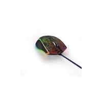 uRage Reaper 220 Illuminated - Souris - ergonomique - pour droitiers - optique - 6 boutons - filaire - USB - noir