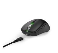 uRage Souris Gamer sans Fil Reaper 510 Wireless (9 Boutons programmables, Souris Gaming Capteur Optique 16000 DPI, RGB, Clics Gaming TTC-Golden, 30 Heures d’autonomie, USB-C) Noire
