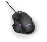 Urage Souris gaming "Reaper 900 Morph" (1000 Hz, USB, avec fil, câble de 1,7 mètres, 16 000 ppp) Noir/Jaune/Rose/Turquoise