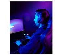 uRage SoundZ 100 V2 Casque de jeu supra-auriculaire, filaire, noir