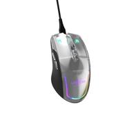 uRage Souris gamer filaire Reaper 515 Illuminated – 9 boutons, 12000 DPI, RGB, USB-C Noire