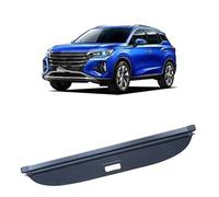URAGER Cache Bagages Étagère Arrière pour GAC pour Trumpchi GS4 2020-2022 | Coffre Rétractable Couverture Chargement Valise Sécurité Protection Vie Privée Rideau Accessoires(Fibre de carbone)