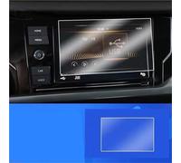 URAGER Film De Protection D'écran LCD En Verre Trempé Pour Tableau De Bord De Voiture, Pour VW Pour T-roc 2018 2019 2020 HD Protections D'écran(8 inch without hole)