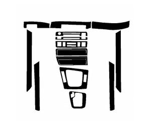URAGER intérieur DéCoration Garniture pour BMW Série 3 E46 1998 1999 2000 2001 2002 2003 2004 2005 Bandes Garniture Moulure Intérieure Voiture Tableau Bord Autocollant Fibre Carbone D'autocollant