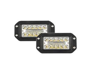 URAGER Phare Assemblage 12V 6 Pouces Phares De Voiture Encastré Lampe De Travail 26 LED Projecteur Super Lumineux 2 Pièces Phares Projecteur Principal
