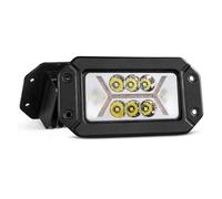 URAGER Phare Assemblage Barre Lumineuse Travail LED Cubes Encastrée 6 Pouces Travail Tout-terrain 12V 24V Projecteur Antibrouillard Camion 4x4 Phares Atv LED Projecteur Principal(2 pcs normal model)
