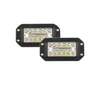 URAGER Phare Assemblage Phares De Voiture Encastrés Lampe Travail 26 LED Projecteur Super Lumineux 2 Pièces 12V 6 Pouces Projecteur Principal