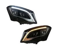 URAGER Phare Assemblage Pour Benz Pour Phares GLA 2015-2019 GLA200 GLA250 W156 Feux Avant De Voiture Modifiés Haute Configuration Accessoires D'assemblage Phares LED Projecteur Principal