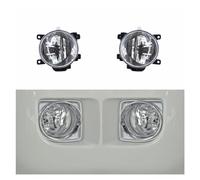 URAGER Phare Assemblage Pour Toyota Pour Land Pour Cruiser LC200 2012~2015 Feux Conduite Antibrouillard Assemblage Pare-chocs Avant Calandre Signalisation Projecteur Principal(2 Pcs Left and Right)