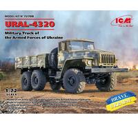Ural-4320, Military Camion Of The Armed Forces Ukraine 1:72 Plastique Model Kit