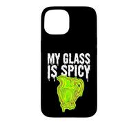 Uranium Glass Collector My Glass is Spicy Coque pour iPhone 15