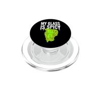 Uranium Glass Collector My Glass is Spicy PopSockets PopGrip pour MagSafe