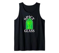 Uranium Glass Collector Spicy Glass Vintage Antique Débardeur