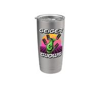Uranium Glass Geiger Glows Radium Vaseline Collecting Gobelet isotherme en acier inoxydable double paroi