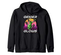 Uranium Glass Geiger Glows Radium Vaseline Collecting Sweat à Capuche