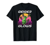 Uranium Glass Geiger Glows Radium Vaseline Collecting T-Shirt