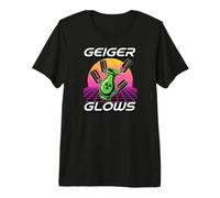Uranium Glass Geiger Glows Radium Vaseline Collecting T-Shirt Haut de Gamme
